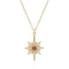 Heidi North Star Birthstone Necklace | 18K Gold Plated buy online shopping cheap sale
