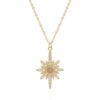 Heidi North Star Birthstone Necklace | 18K Gold Plated buy online shopping cheap sale