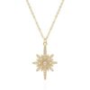 Heidi North Star Birthstone Necklace | 18K Gold Plated buy online shopping cheap sale
