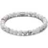 Howlite Gemstone Stretch Bracelet buy online shopping cheap sale
