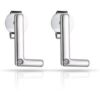Initial Earrings Letter L Created with Zircondia® Crystals buy online shopping cheap sale