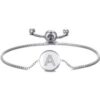 Initial Friendship Bracelet Letter A Created with Zircondia® Crystals buy online shopping cheap sale