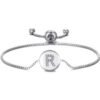 Initial Friendship Bracelet Letter R Created with Zircondia® Crystals buy online shopping cheap sale