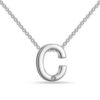 Initial Necklace Letter C Created with Zircondia® Crystals buy online shopping cheap sale
