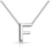 Initial Necklace Letter F Created with Zircondia® Crystals buy online shopping cheap sale