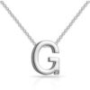 Initial Necklace Letter G Created with Zircondia® Crystals buy online shopping cheap sale