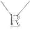Initial Necklace Letter R Created with Zircondia® Crystals buy online shopping cheap sale