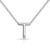 Initial Necklace Letter T Created with Zircondia® Crystals buy online shopping cheap sale