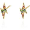 Iris Rainbow Lighting Studs | 18K Gold Plated buy online shopping cheap sale