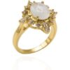 Izarra Moonstone Ring | 18K Gold Plated buy online shopping cheap sale
