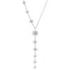 Juliet Star Burst Y Drop Necklace | 925 Sterling Silver buy online shopping cheap sale