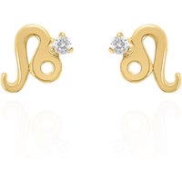 Kali Zodiac Symbol Stud Earrings | 18K Gold Plated