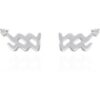 Kali Zodiac Symbol Stud Earrings | 925 Sterling Silver buy online shopping cheap sale