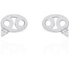 Kali Zodiac Symbol Stud Earrings | 925 Sterling Silver buy online shopping cheap sale