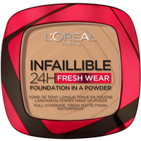 L’Oreal Infallible 24HR Fresh Wear Powder Foundation – Amber