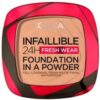 L'Oreal Infallible 24HR Fresh Wear Powder Foundation - Golden Sun buy online shopping cheap sale