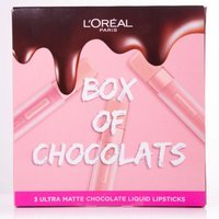 L’Oréal Paris Box of Chocolates Ultra-Matte Liquid Lip Giftset