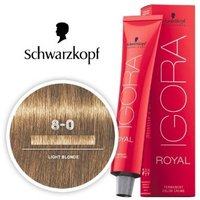 Light Blonde 8-0 Schwarzkopf Royal Igora Permanent Color – 8-0 Light Blonde