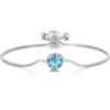 Light Blue Crystal Bracelet Created with Zircondia® Crystals buy online shopping cheap sale