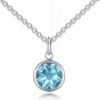 Light Blue Crystal Necklace Created with Zircondia® Crystals buy online shopping cheap sale