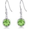 Light Green Crystal Drop Earrings Created Zircondia® Crystals buy online shopping cheap sale