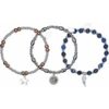Love & Hope Stacking Bracelets - Set of 3 buy online shopping cheap sale