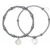 Love & Life Stacking Bracelets - Set of 2 buy online shopping cheap sale