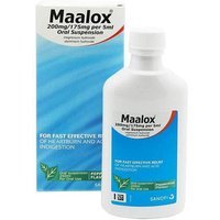 Maalox Oral Suspension – Peppermint Flavour (250ml)