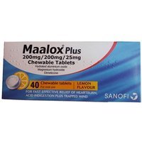 Maalox Plus Chewable Tablets (40)