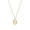 Marina Sea Shell Pendant Necklace | 18K Gold Plated buy online shopping cheap sale
