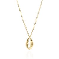 Marina Sea Shell Pendant Necklace | 18K Gold Plated