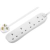 Masterplug 4 Socket Extension Lead 240v 5m buy online shopping cheap sale