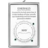 May (Emerald) Birthstone Stretch Charm Bracelet with Quote Gift Box buy online shopping cheap sale