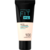 Maybelline Fit Me Matte+ Poreless Foundation - 100 Warm Ivory buy online shopping cheap sale
