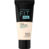 Maybelline Fit Me Matte + Poreless Foundation - 103 Pure Ivory buy online shopping cheap sale