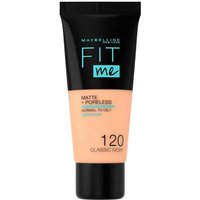 Maybelline Fit Me Matte+ Poreless Foundation  – 120 Classic Ivory