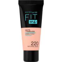 Maybelline Fit Me Matte + Poreless Foundation – 220 Natural Beige