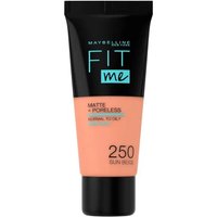 Maybelline Fit Me Matte + Poreless Foundation – 250 Sun Beige