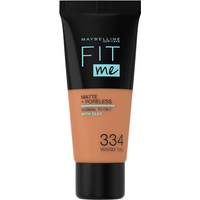 Maybelline Fit Me Matte + Poreless Foundation – 334 Warm Tan
