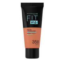 Maybelline Fit Me Matte + Poreless Foundation – 358 Latte