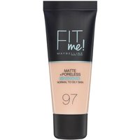 Maybelline Fit Me Matte + Poreless Foundation – 97 Natural Porcelain