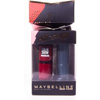 Maybelline Paint The Town Red Gift Set