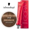 Medium Blonde Beige 7-4 Schwarzkopf Royal Igora Permanent Color - 7-4 Medium Blonde Beige buy online shopping cheap sale
