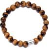 Men's Tiger's Eye Gemstone Stretch Bracelet buy online shopping cheap sale