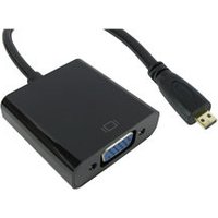 Micro HDMI to VGA Adapter Cable with Audio