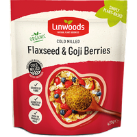 Milled Flaxseed & Goji Berries (425g) Linwoods
