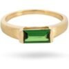 Modern Edge Baguette Tsavorite Band Ring buy online shopping cheap sale