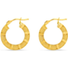 Modern Edge Cleopatra Gold Hoop Earrings buy online shopping cheap sale