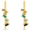 Modern Edge Sakota Emerald & Multi Gems Hoop Earrings buy online shopping cheap sale