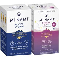 MorEPA Original (60) & MorEPA Kids 6+ Family Bundle
